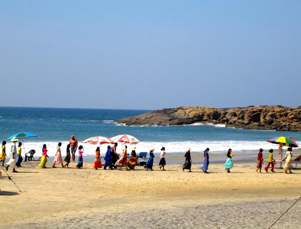 Beach in India